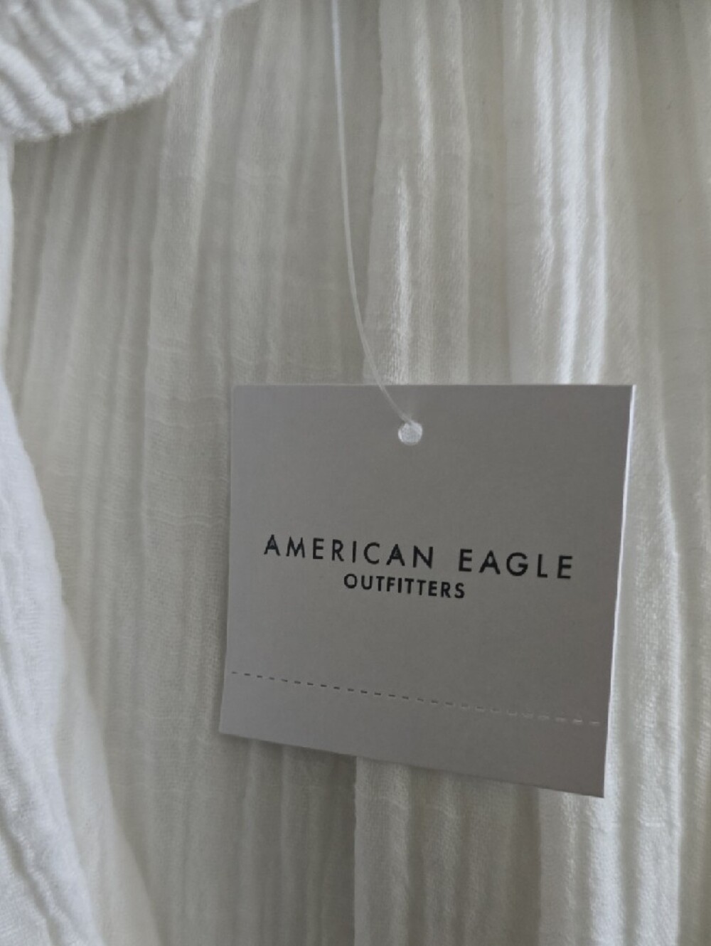 American Eagle Outfitters White Ruffle Tiered Maxi Skirt Set - Picture 12 of 13